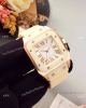 Japan Grade Replica Cartier Santos 100 Rose Gold Watch 35mm (4)_th.jpg
